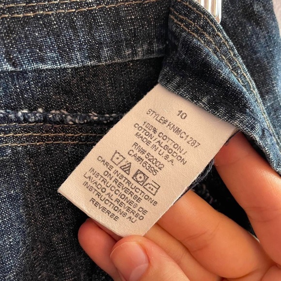 Vintage DKNY Denim Midi Skirt - Picture 4 of 4